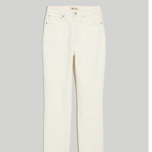 NWT Madewell | Tile White Curvy Perfect Skinny Jeans - Women